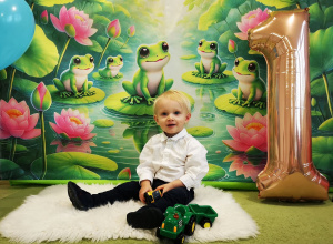 Pierwsze urodziny Leosia