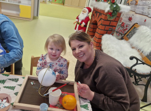 Warsztaty Bożonarodzeniowe w grupie Pszczółki