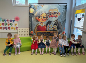 Dzień Babci i Dziadka w grupie Pszczółki