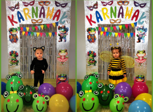 Bal karnawałowy w Żabkach.